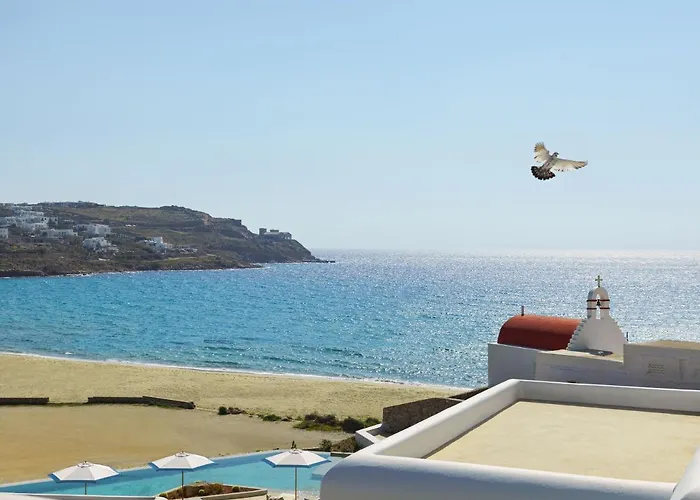 酒店 Aegon Mykonos, Autograph Collection 凯勒里瓦迪